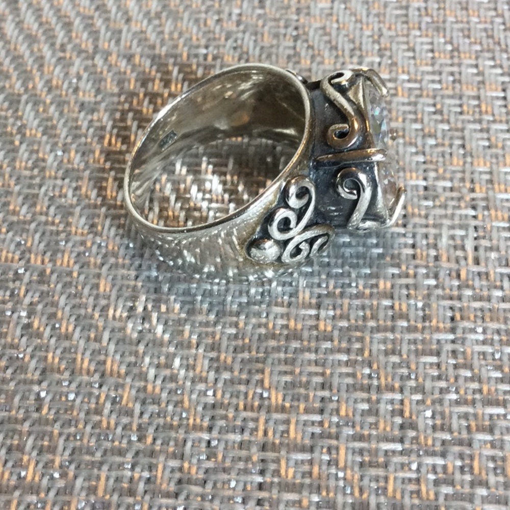 Artisan Sterling Silver Ring - image 4